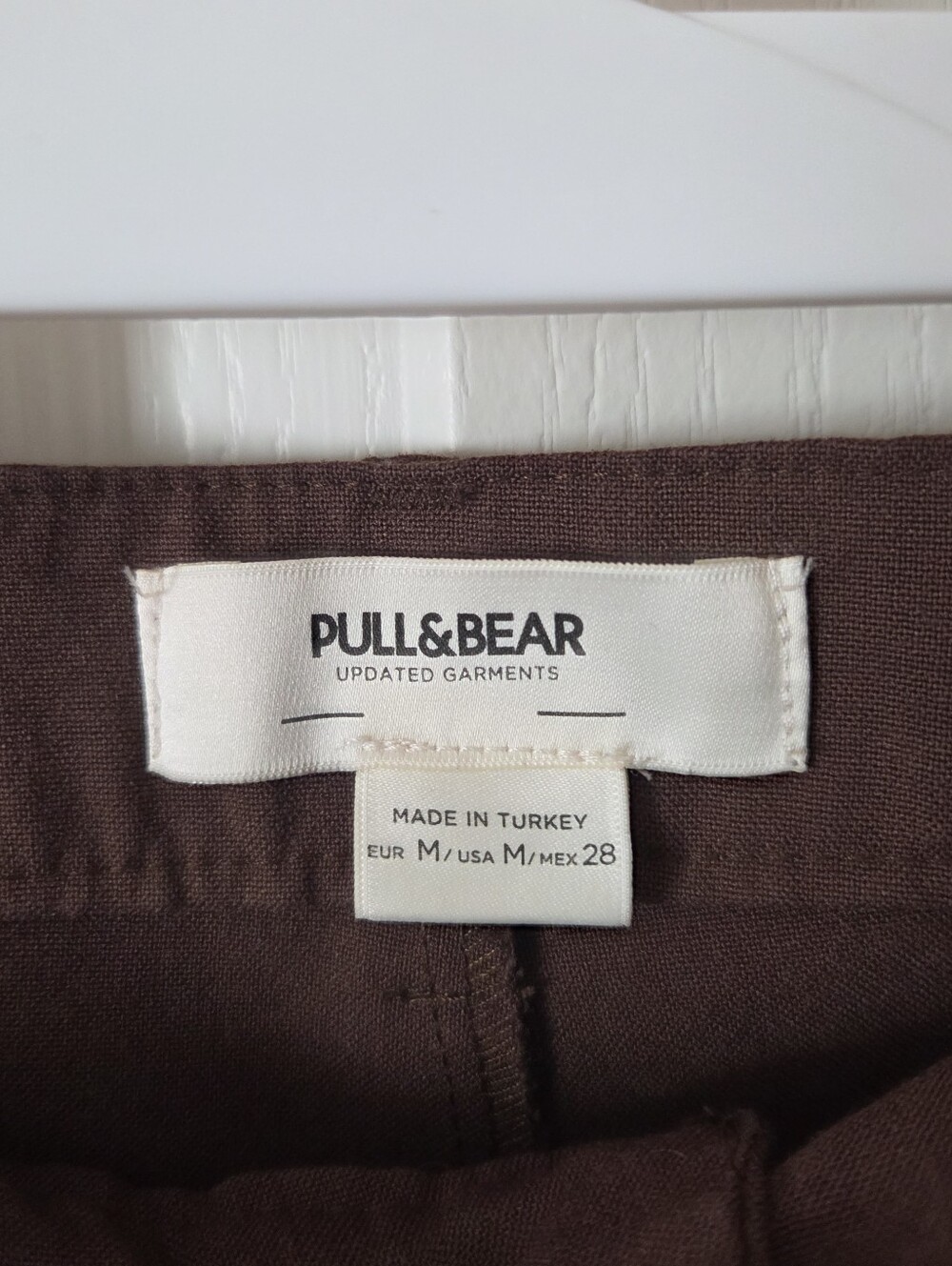Pull & Bear High Waist Straight Leg Trousers - Picture 6 of 7